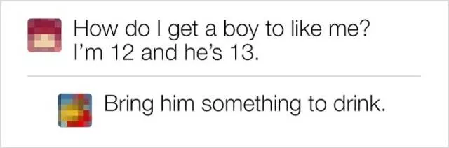 Never ask the internet for any advice - #1 