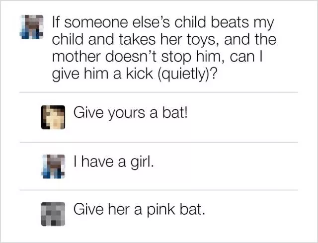Never ask the internet for any advice - #16 