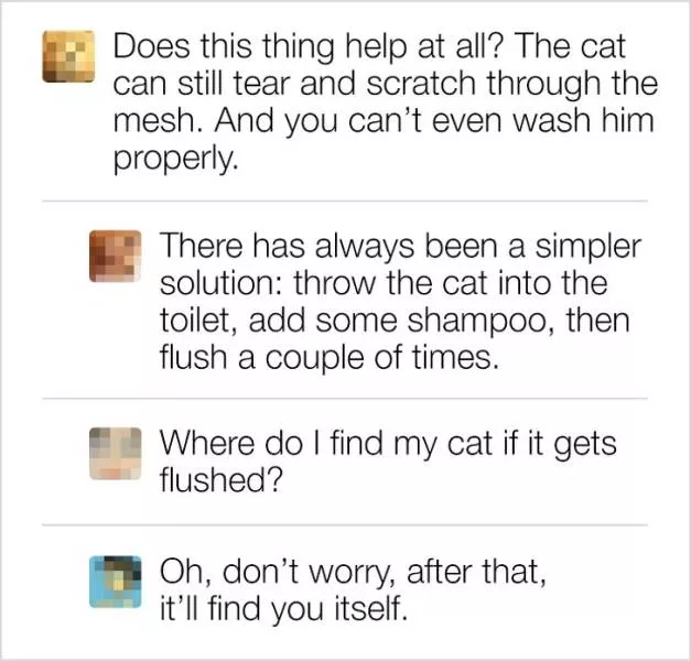 Never ask the internet for any advice - #9 