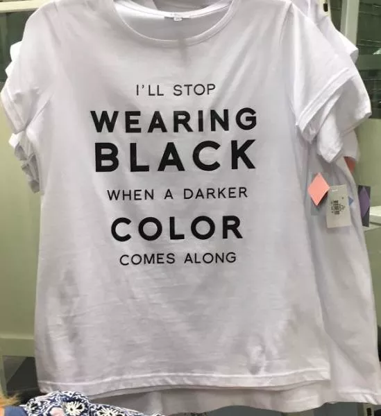 The worst sartorial design - #28 