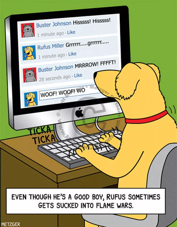 Funny illustrations of cats - #9 