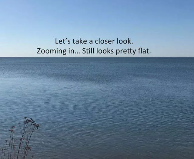 Proof that earth is not flat - #7 
