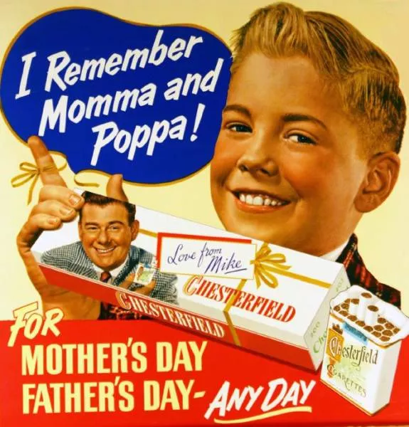 Publicites anciennes pour cigarettes