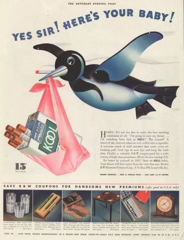 Vintage cigarette advertisements - #14 