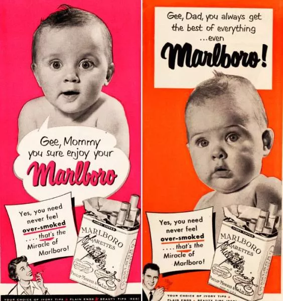 Vintage cigarette advertisements - #2 