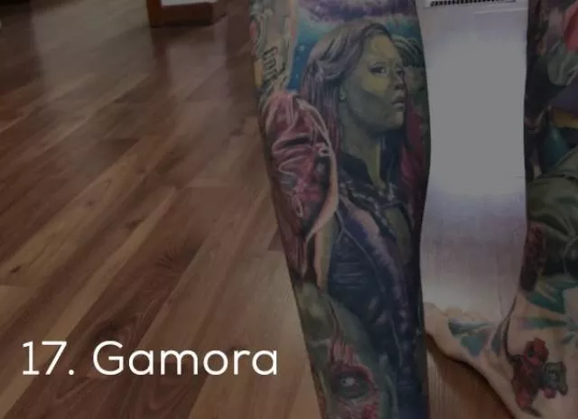 Guinness record for the most marvel tattoos - #20 