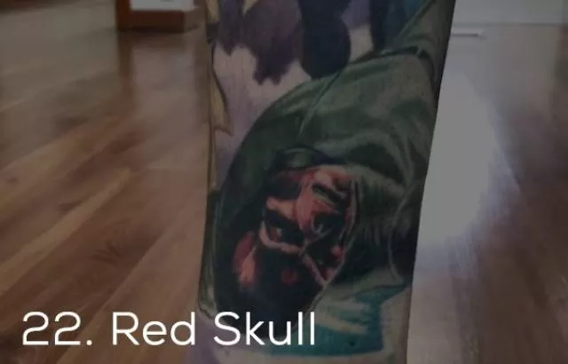 Guinness record for the most marvel tattoos - #25 