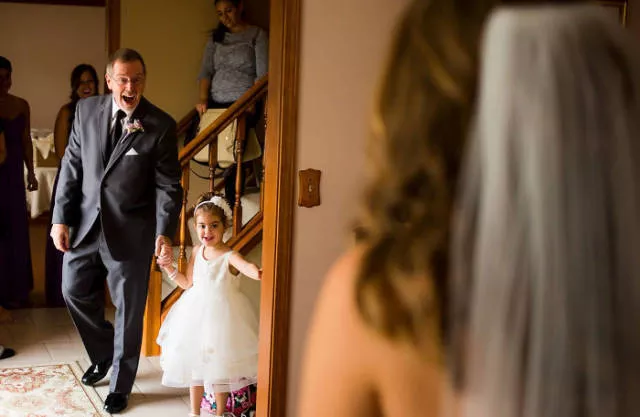 The emotion of parents at a wedding - #41 