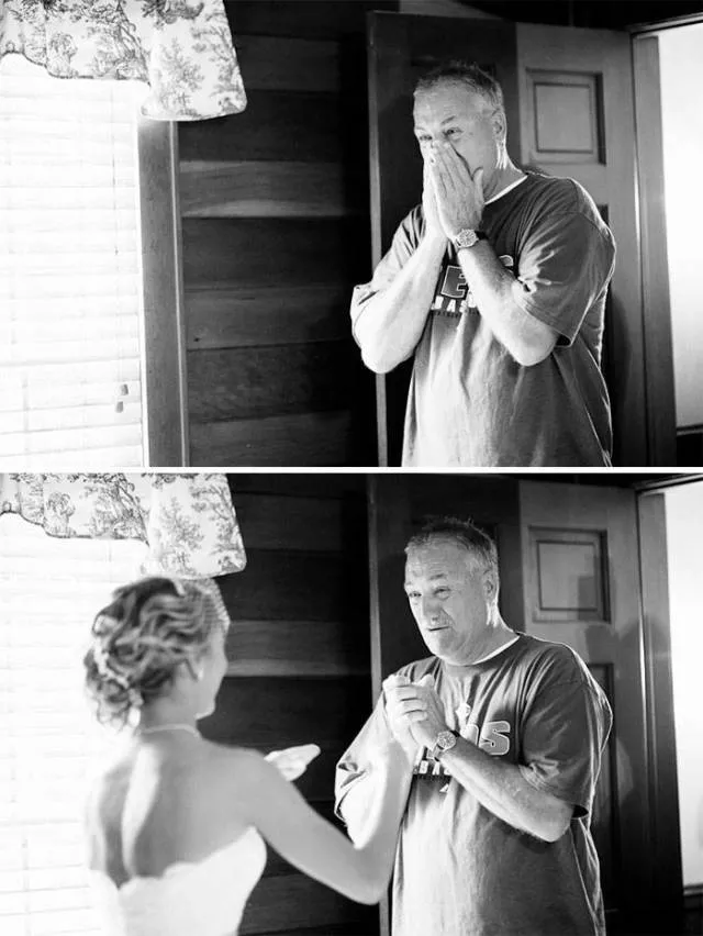 The emotion of parents at a wedding - #48 
