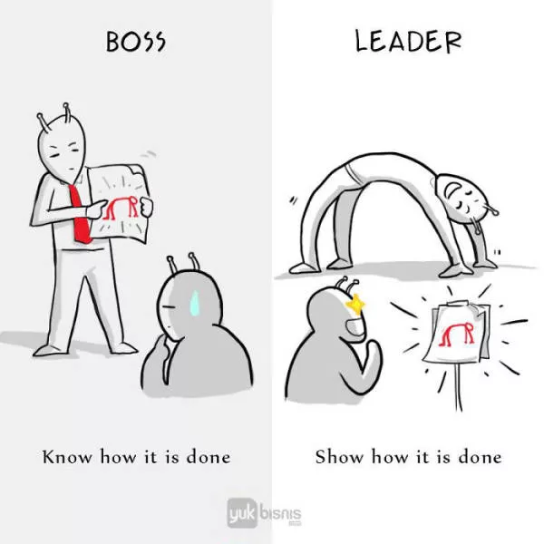 La difference entre un boss et un vrai leader - #4 
