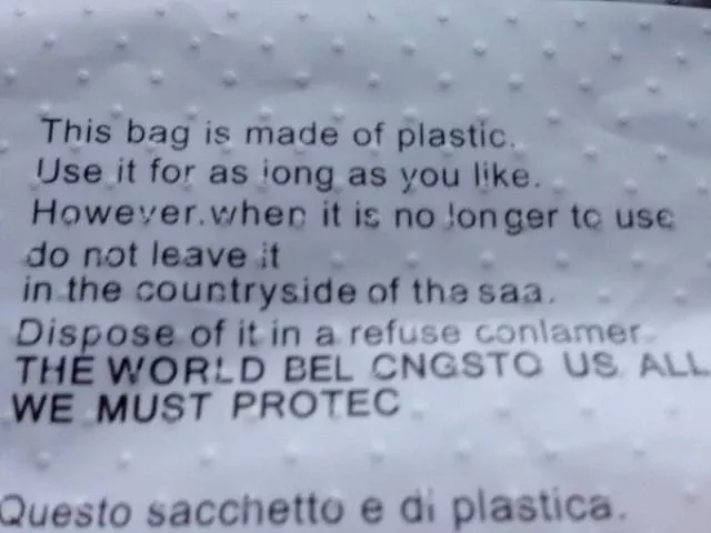 Les pires rates de traduction en images - #16 