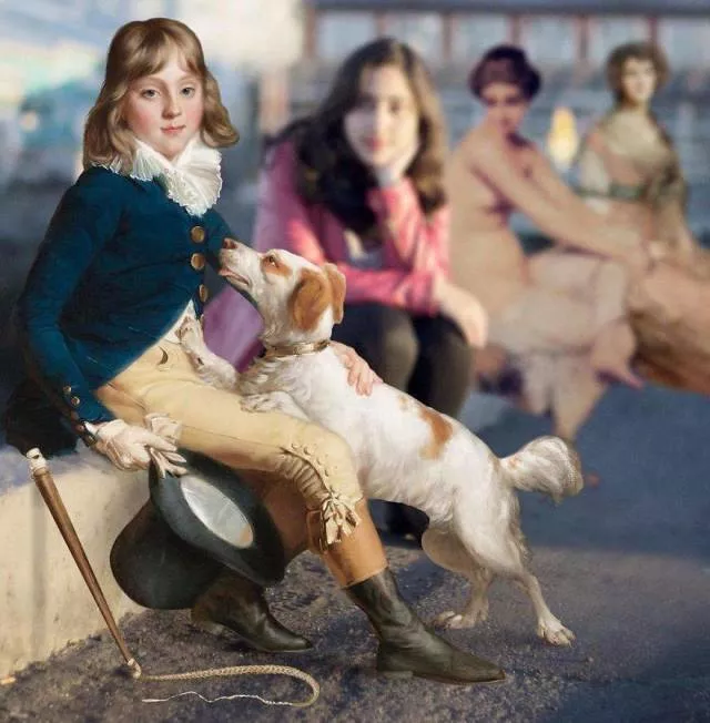 He gave life to characters from famous paintings - #11 