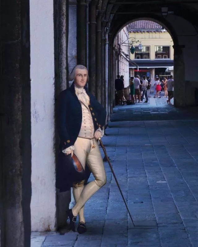 He gave life to characters from famous paintings - #20 