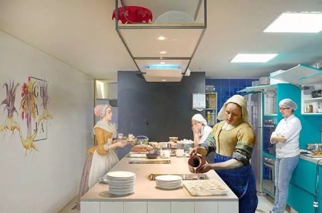 He gave life to characters from famous paintings