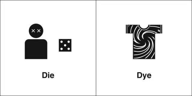 Many similarly sounding words with different meanings - #34 