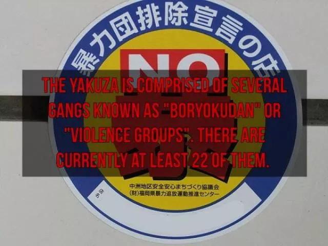 Things you didnt know about yakuza - #5 