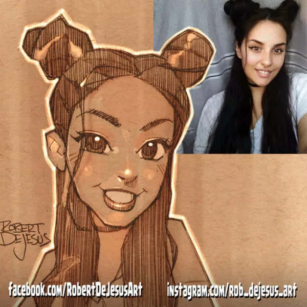 Random photos into cartoon characters - #17 