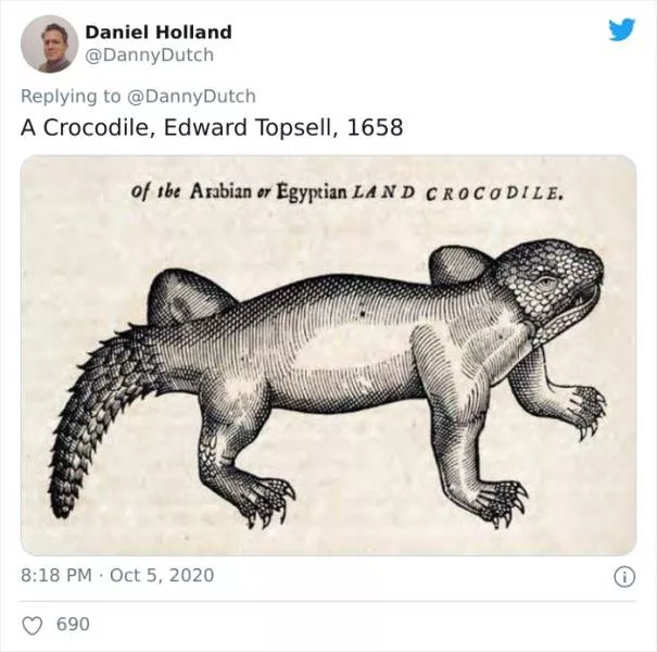 Unknown animals drawn by artists from the past - #15 