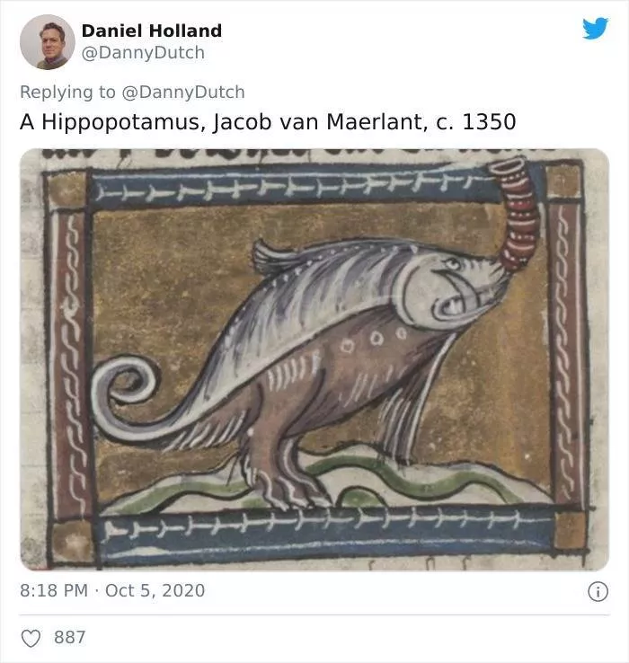 Animaux inconnus dessines par des artistes du passe