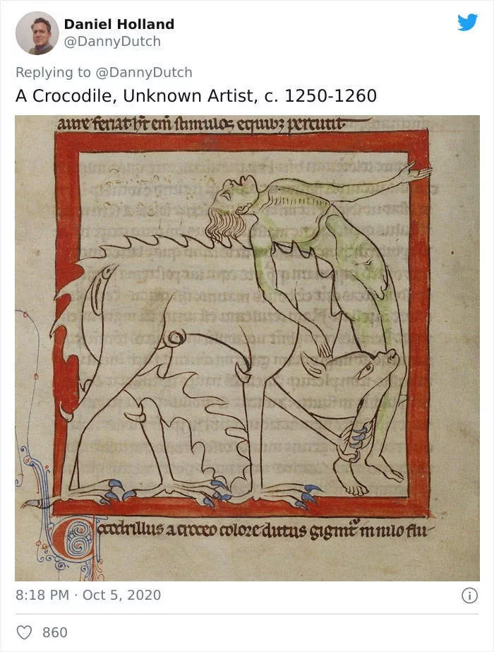Animaux inconnus dessines par des artistes du passe - #7 