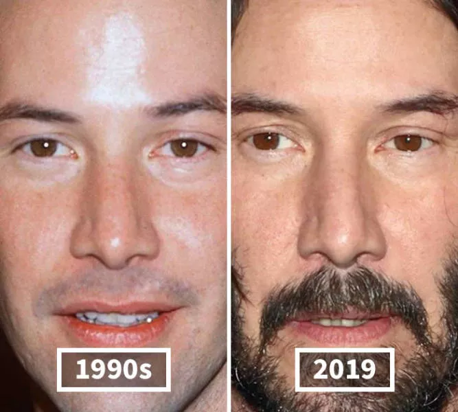 Visages des celebrite au cours du temps - #11 