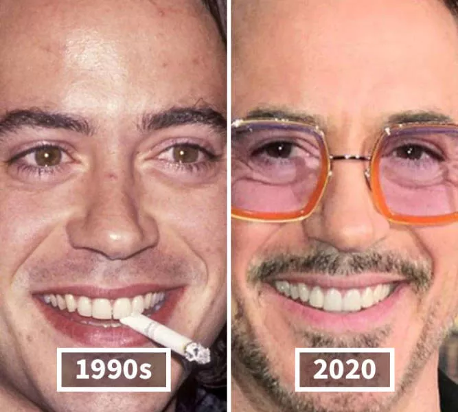 Visages des celebrite au cours du temps - #15 
