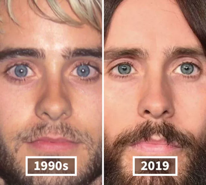 Faces of celebrities over time - #16 Faces of celebrities over time - #16