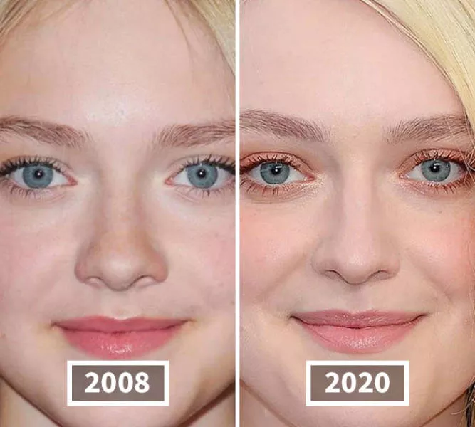 Visages des celebrite au cours du temps - #20 