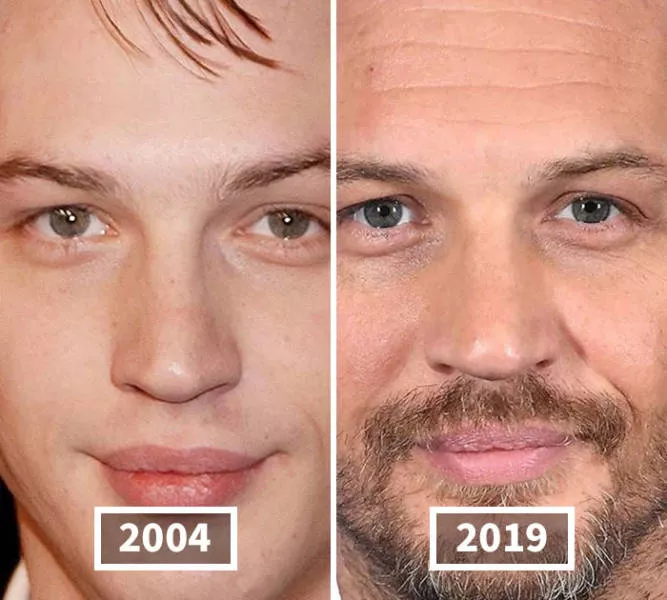 Visages des celebrite au cours du temps - #21 