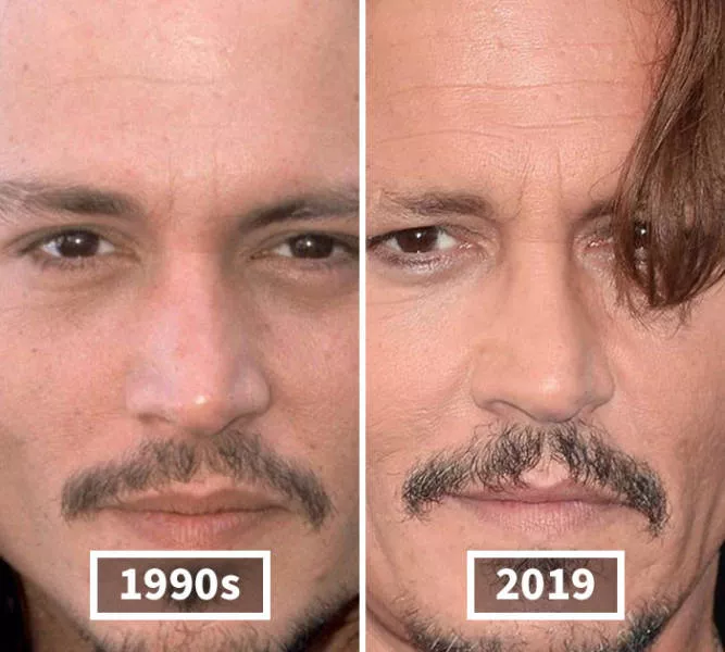 Visages des celebrite au cours du temps - #23 