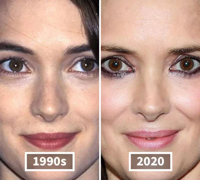 Visages des celebrite au cours du temps - #28 