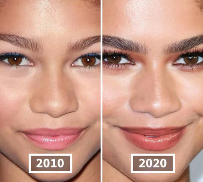Visages des celebrite au cours du temps - #3 
