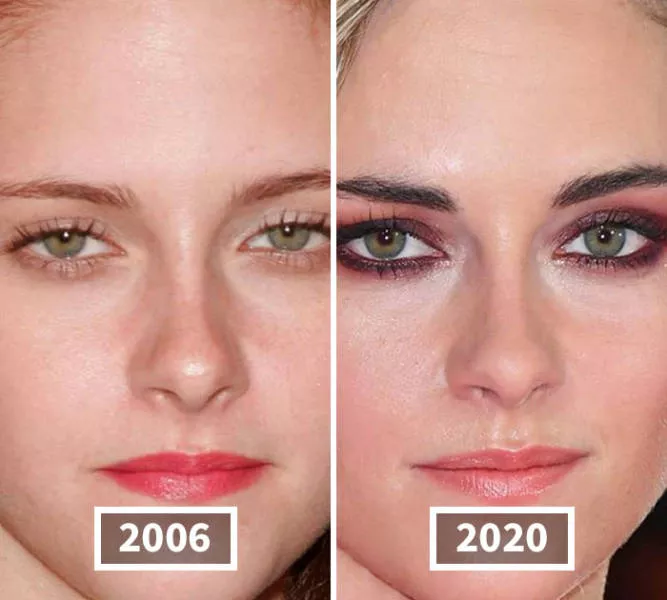 Visages des celebrite au cours du temps - #30 