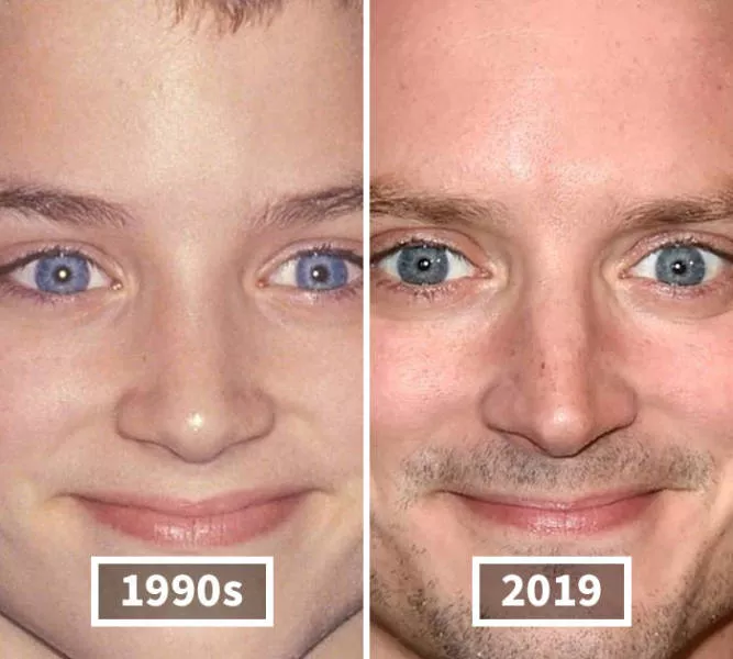 Visages des celebrite au cours du temps - #31 