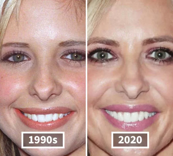 Visages des celebrite au cours du temps - #34 