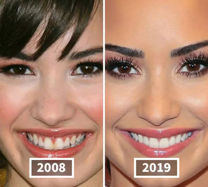 Faces of celebrities over time - #36 Faces of celebrities over time - #36