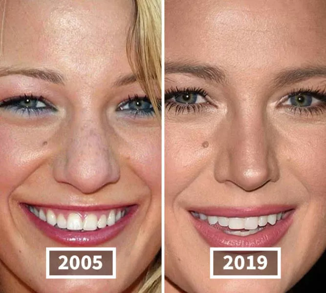 Visages des celebrite au cours du temps - #38 