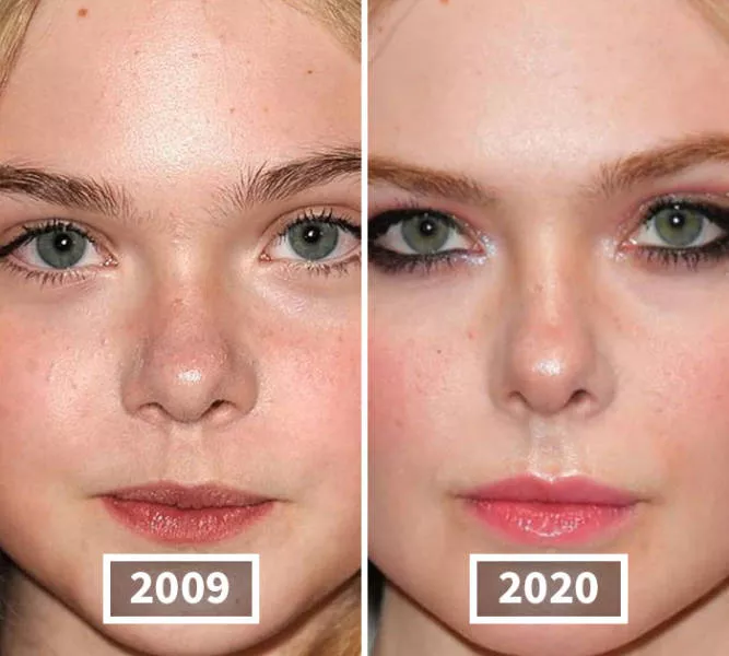 Faces of celebrities over time - #40 Faces of celebrities over time - #40