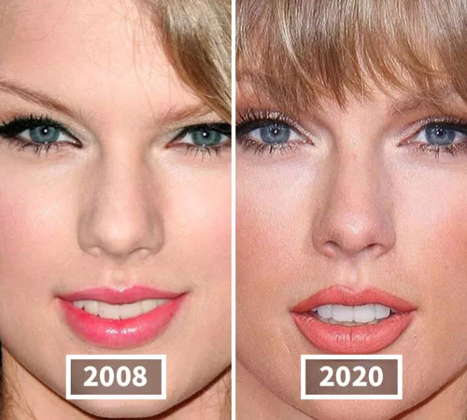 Faces of celebrities over time - #42 