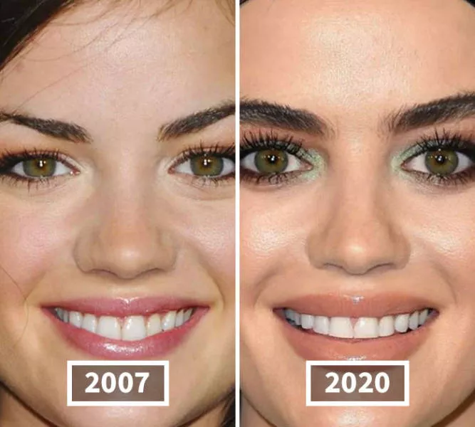 Faces of celebrities over time - #45 