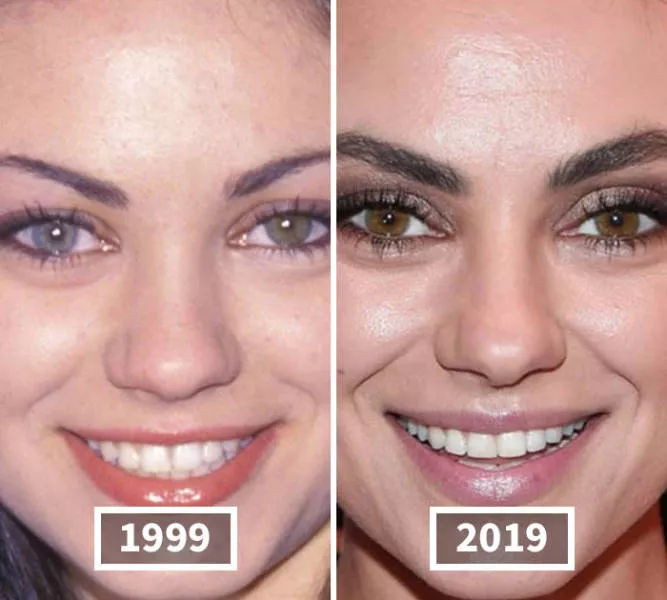 Visages des celebrite au cours du temps - #50 Visages des celebrite au cours du temps - #50