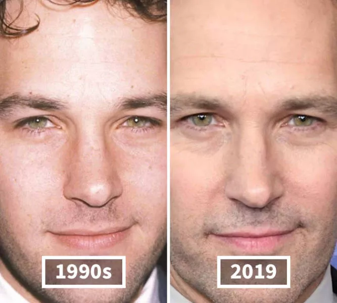 Visages des celebrite au cours du temps - #6 