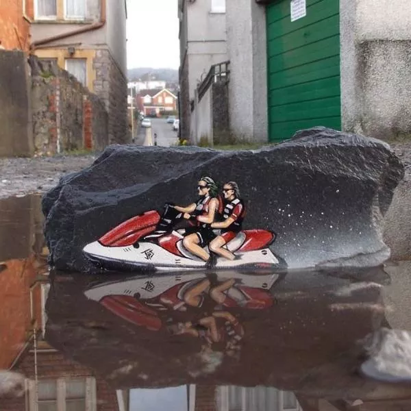When art is camouflaged in the streets - #12 