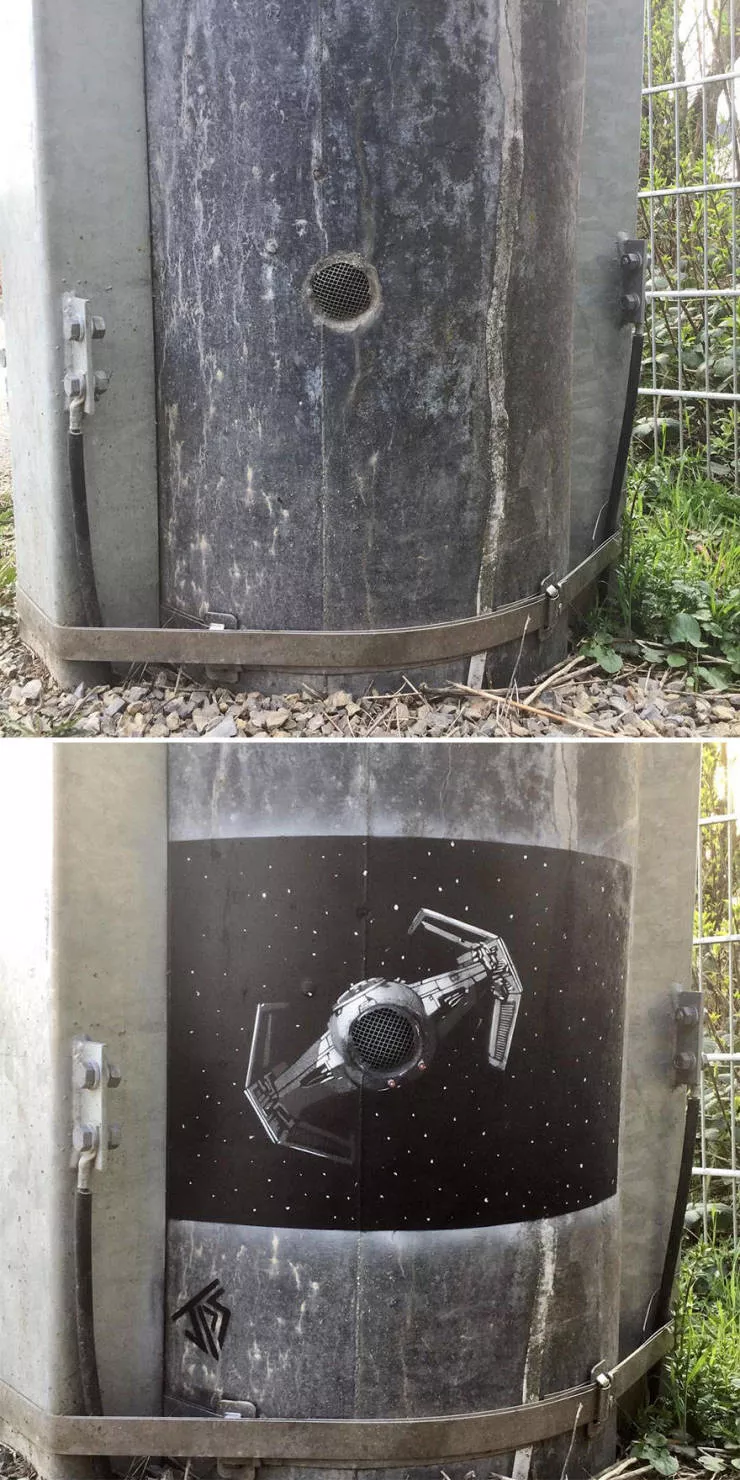 When art is camouflaged in the streets - #14 