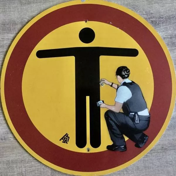When art is camouflaged in the streets - #30 