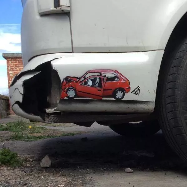 When art is camouflaged in the streets - #8 