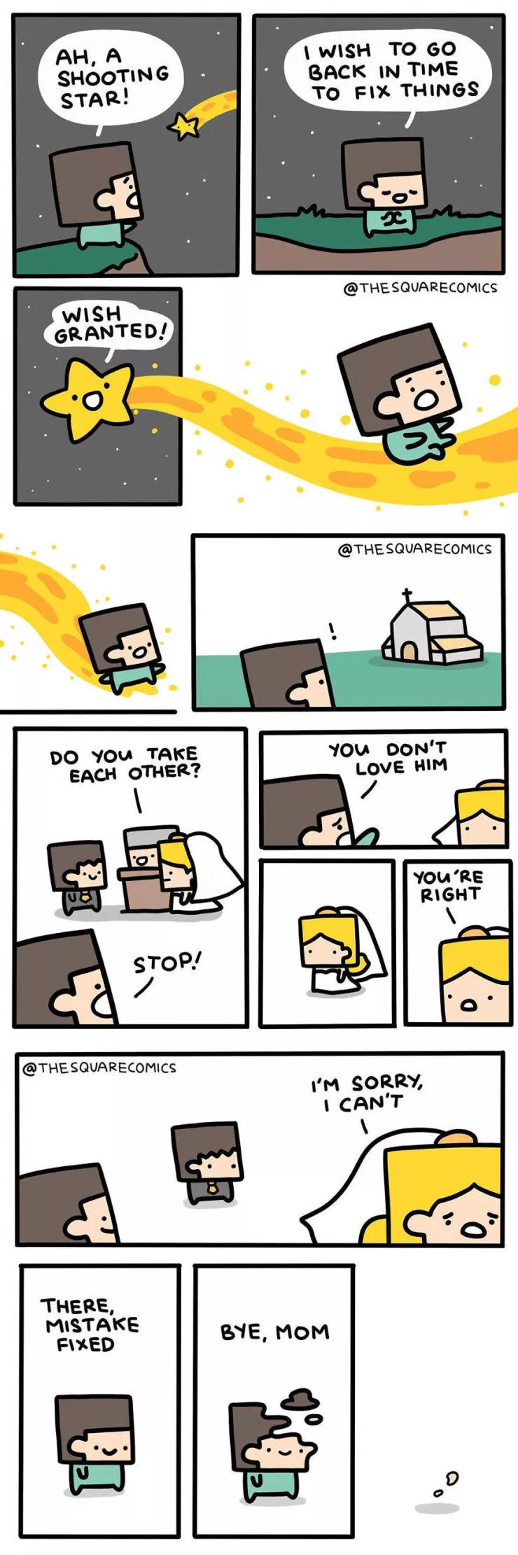 Dark humor the square comics - #15 