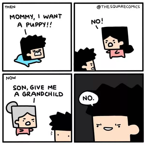 Dark humor the square comics - #3 