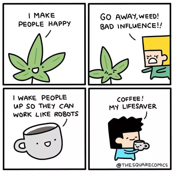 Dark humor the square comics - #36 