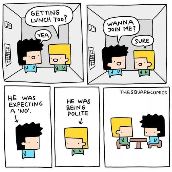 Dark humor the square comics - #39 